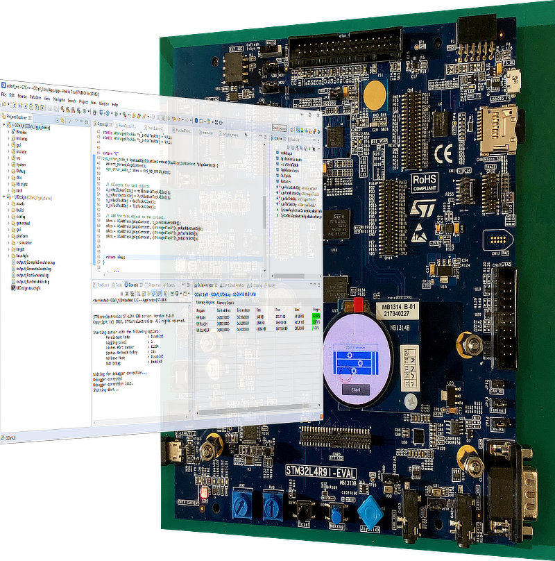 STM32L4R9I-EVAL and Atollic TrueSTUDIO